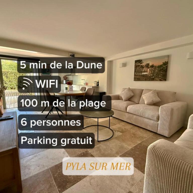 Pyla sur mer appartement terrasse a 100m de la plage - Appartamento con 2 Camere da Letto - 2