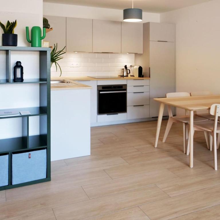 Appartement neuf T2 50m2 calme et spacieux près de la plage et golf avec grand balcon privé - One-Bedroom Apartment - 2