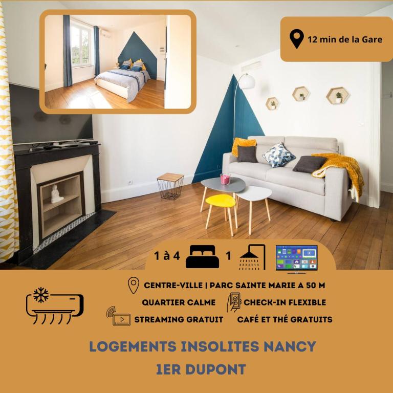 Le P'tit Dupont - Logements Insolites - Appartement 1 Chambre - 1
