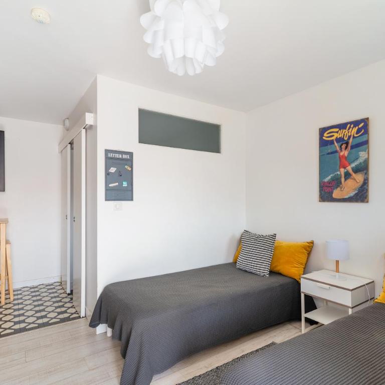 Biarritz Surf Appartements 300m de la plage - Studio with Terrace - 5