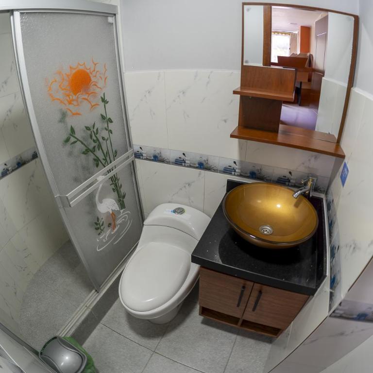 Vista a las 3 Maravillas de Baños - Habitación Familiar Superior - 5