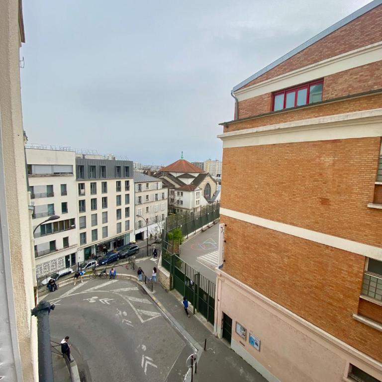 Charmant appartement artistique à Gambetta Père Lachaise - Chambre Lit Queen-Size Deluxe - 3