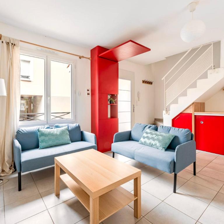 Le Mûrier - Maison de ville avec patio parking - 6 pers - Maison de Vacances - 8