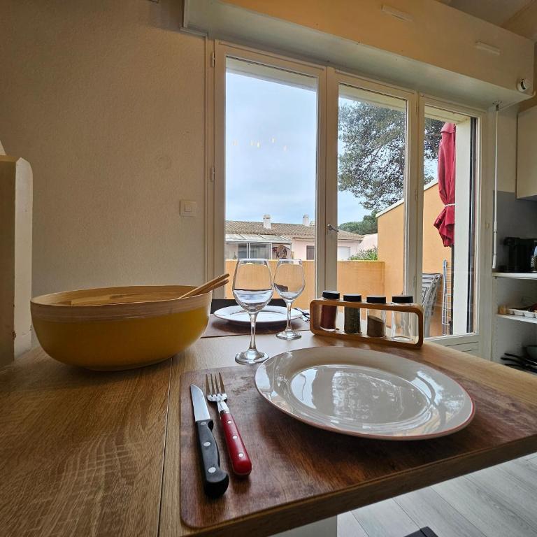 Résidence Eureka-clim-parking-Wifi-piscine-Proche village natu - Appartement 2 Chambres - 14