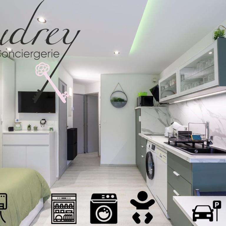 Chez Alex' & Sandy - Magnifique appartement avec parking et accès plage - Apartment mit 1 Schlafzimmer - 1