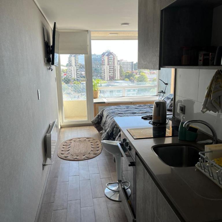 Temuco Depto estudio a pasos Av Alemania y centro comerciales - Apartamento de 1 dormitorio - 5
