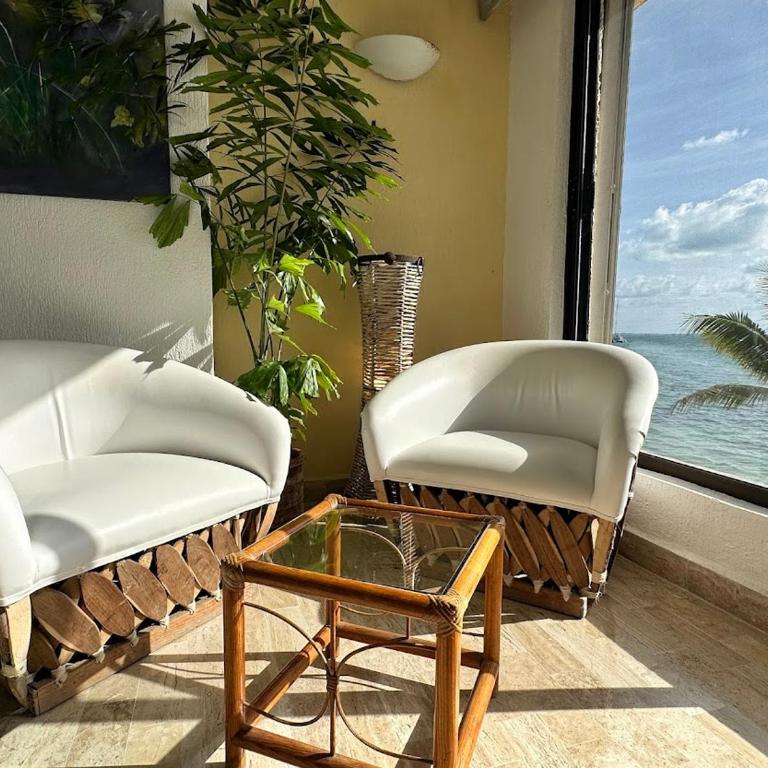 Cancun departamento en la playa de Puerto Juarez - Apartamento de 2 dormitorios - 3