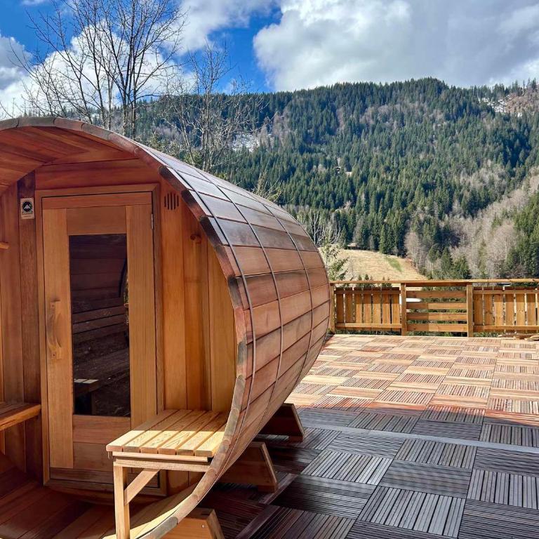 Chalet 4 Étoiles 13 Pers. à La Clusaz - Grande Terrasse, Garage, WIFI, Arrêt Skibus à Proximité - FR-1-437-81 - Chalé (13 adultos) - 19