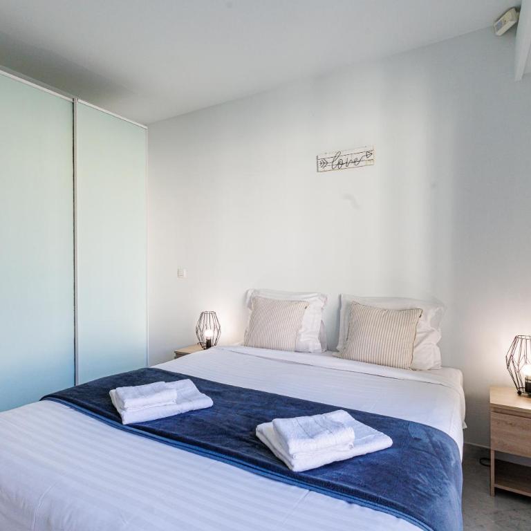 Le Victoria, beau T2 central au pied des plages, piscine, sauna - Appartamento con 1 Camera da Letto - 10