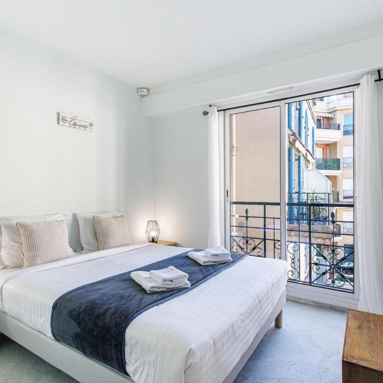 Le Victoria, beau T2 central au pied des plages, piscine, sauna - Appartamento con 1 Camera da Letto - 9
