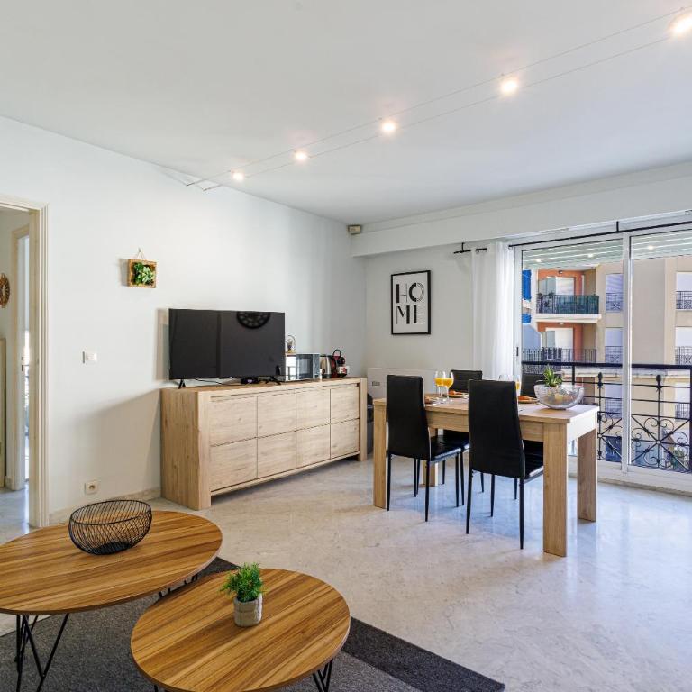 Le Victoria, beau T2 central au pied des plages, piscine, sauna - Appartamento con 1 Camera da Letto - 2