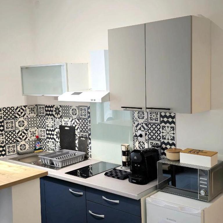 Tour Ouest - T2 entre Cité Médiévale et Bastide - Apartment mit 1 Schlafzimmer und Terrasse - 14