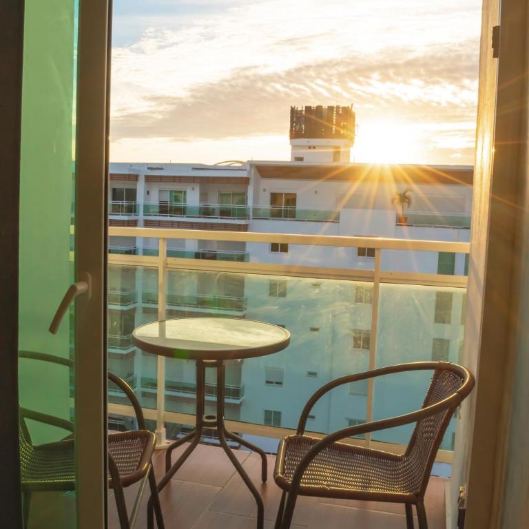 bonita habitación hotelera con balcón by G P S rentas - One-Bedroom Apartment - 13
