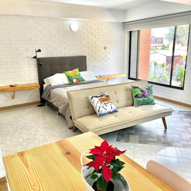 Cozy Loft at Parque del Poblado, Medellín - Apartamento de 1 dormitorio - 19