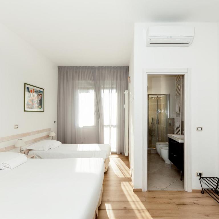 La Camera Bologna-Stazione Affittaly Rooms - Camera Deluxe Matrimoniale/Doppia con Letti Singoli con Balcone - 2
