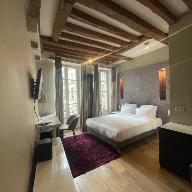 Habitat Parisien - Marais Sicile - Studio Lit Queen-Size - 1