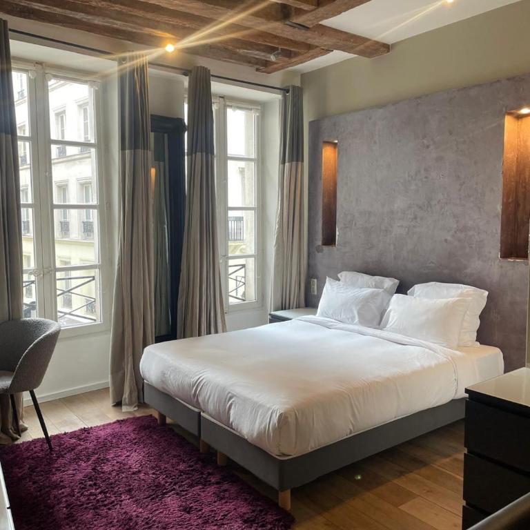 Habitat Parisien - Marais Sicile - Studio Lit Queen-Size - 2