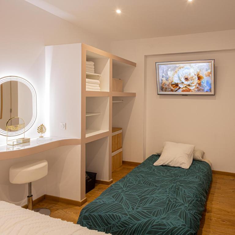 T2 center parking air conditioning Wi-Fi - Apartment mit 1 Schlafzimmer - 17