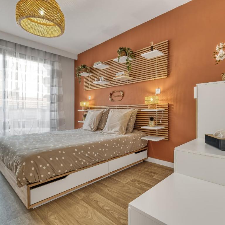 Studio Victoria SPA, au coeur du centre-ville CABINE HAMMAM -WIFI -GRAND LIT DOUBLE QUEEN SIZE 160x200cm - Apartment mit 1 Schlafzimmer - 10