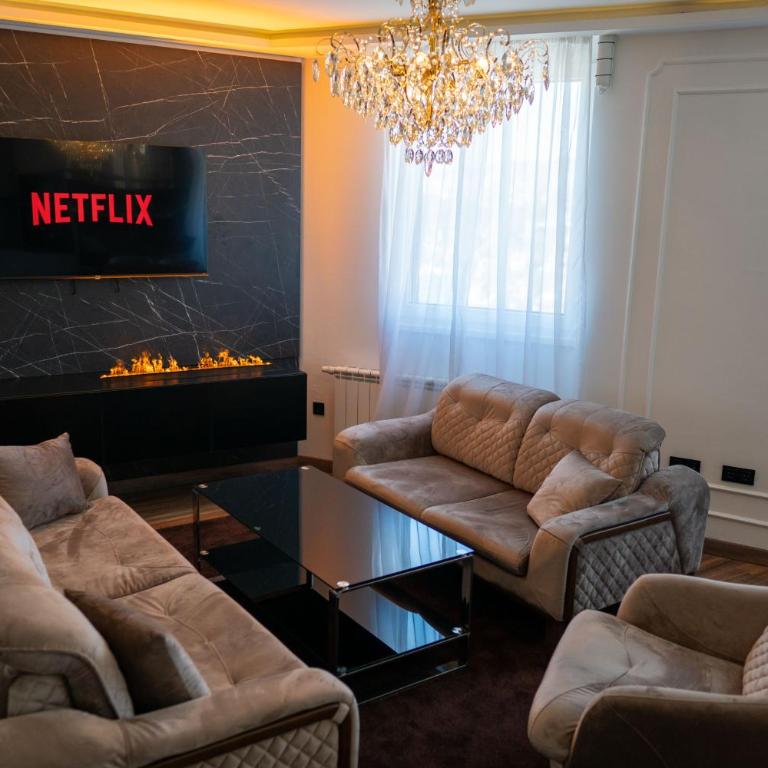 Luxury Apartment Sarajevo Tower-FREE GARAGE - Two-Bedroom Apartment - 9