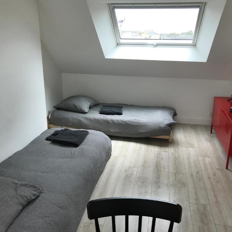 T2, T3 ou studio a Saint Nazaire parking gratuit IDEAL PRO ET VACANCES - Studio - 2