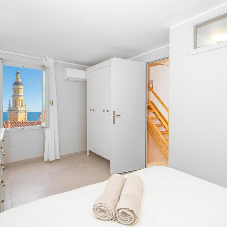 MAISON VIEUX CHÂTEAU - Vue Mer imprenable - Menton Vieille Ville - Casa con 2 Camere da Letto - 13