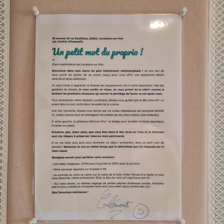 Apartbleuazur - Bel appartement rénové piscine & vue mer - Apartment - 25