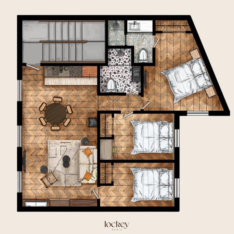 Le Nid du Marais I 3CH I 2SDB I AC - Appartement Deluxe - 9