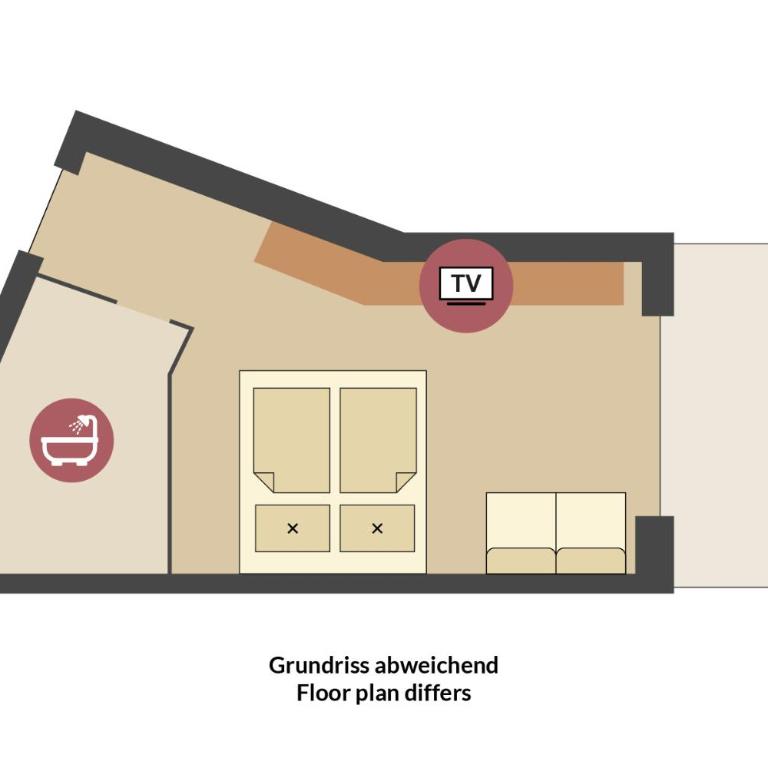 Hotel Burgstall - Doppelzimmer Stubai - 3