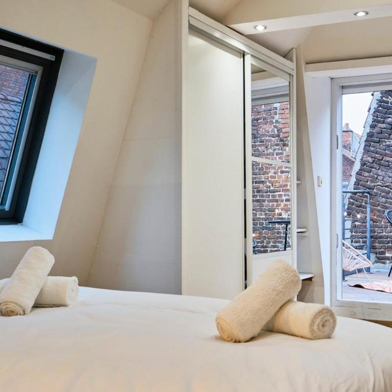 Duplex Rue Royale, rooftop, balnéo spa - Apartment mit 2 Schlafzimmern - 4