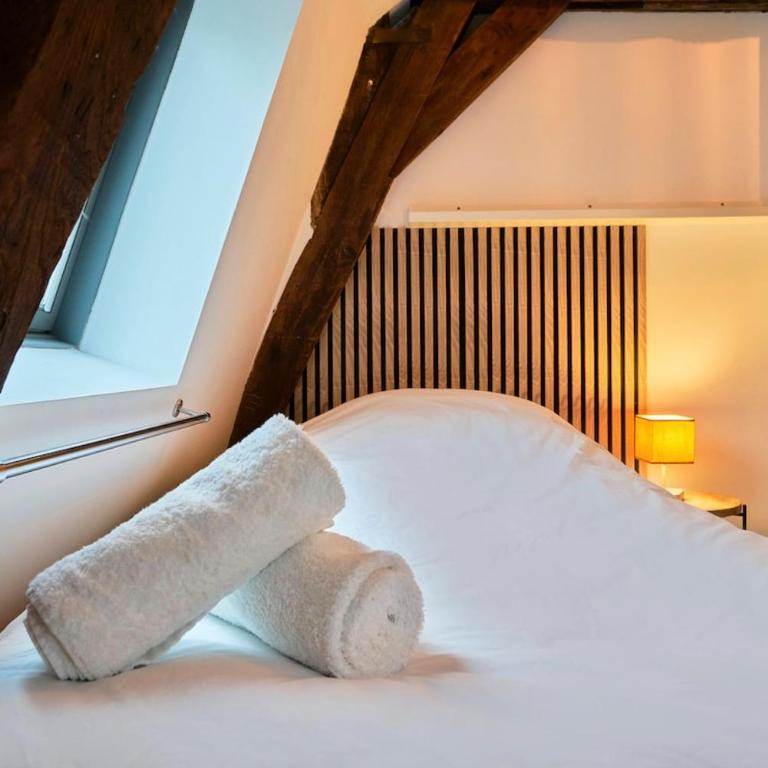 Duplex Rue Royale, rooftop, balnéo spa - Apartment mit 2 Schlafzimmern - 34