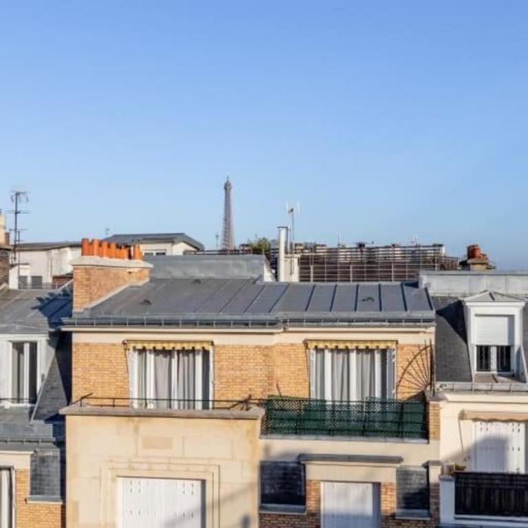 Appartement d'Artiste, Terrasse Vue Tour Eiffel - Apartment mit 2 Schlafzimmern - 9