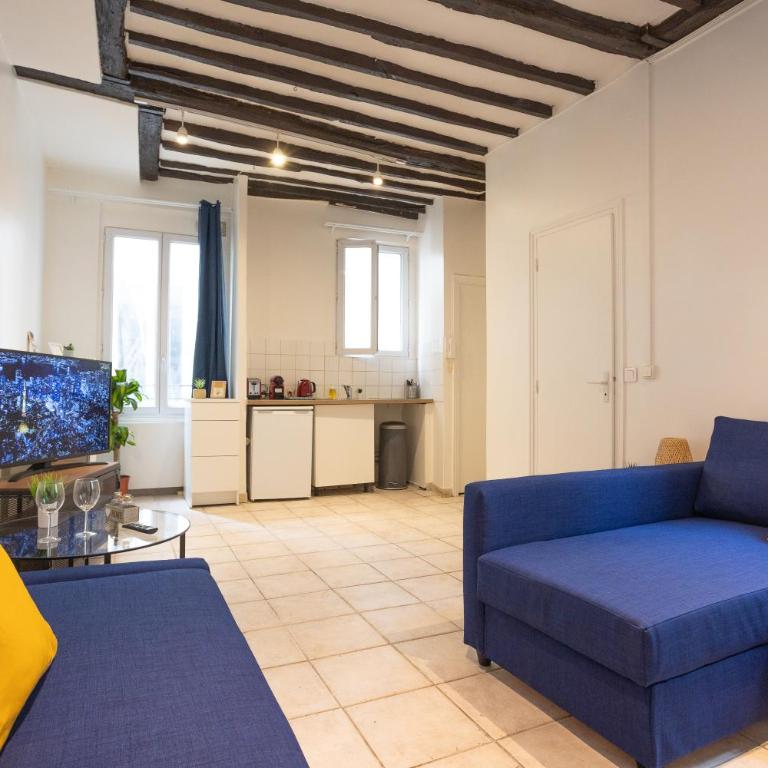 Studio en plein coeur de Paris deuxieme arrondissement Quartier Montergueil Chatelet - One-Bedroom Apartment - 30