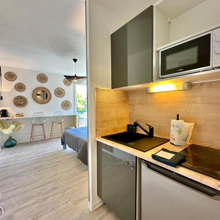Studio MBS 1 - Cosy, Tram, Wifi, Parking, Equipé - Appartement 1 Chambre - 2