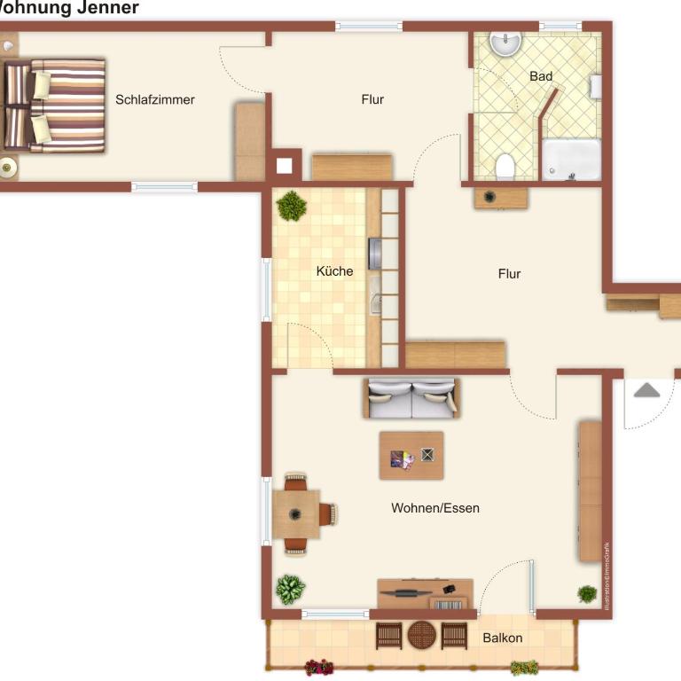 Haus Holzeck - Apartamento Confort de 1 dormitorio - 34