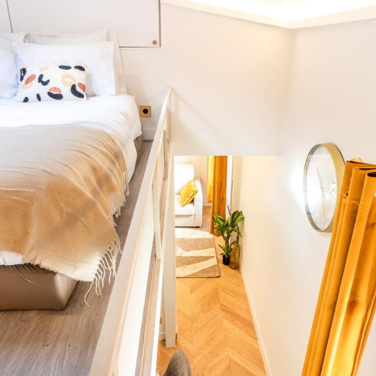 Appartement Raffiné avec Jacuzzi et AC - 6P - Appartement 2 Chambres - 9