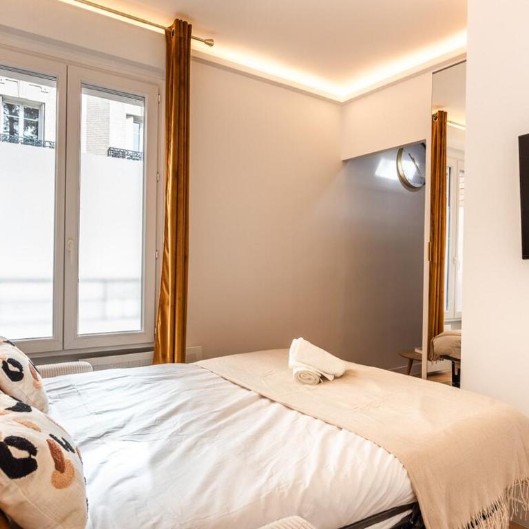 Appartement Raffiné avec Jacuzzi et AC - 6P - Appartement 2 Chambres - 17