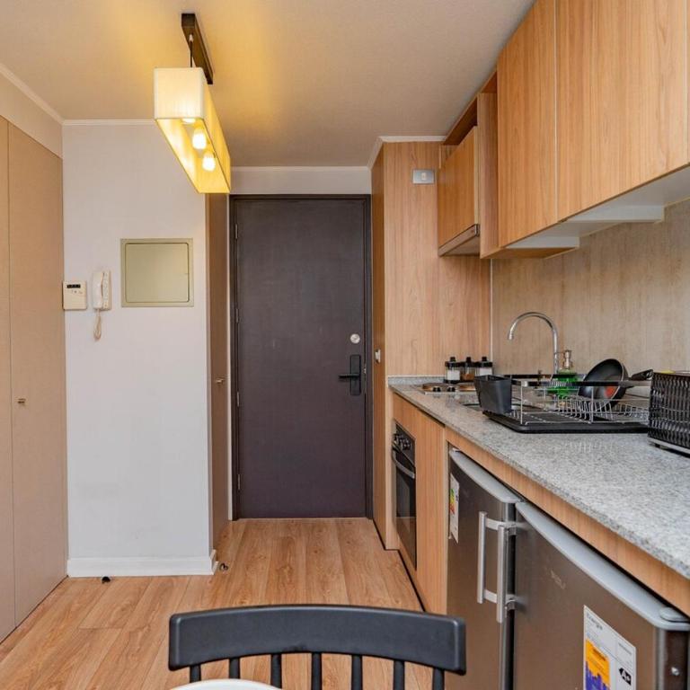 Studio in Santiago with Parking - Apartamento de 1 Dormitorio con balcón y vistas a la ciudad - 17