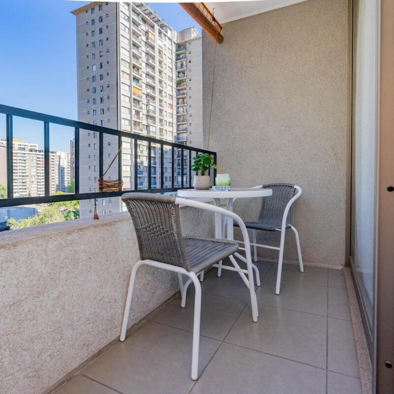 Studio in Santiago with Parking - Apartamento de 1 Dormitorio con balcón y vistas a la ciudad - 24