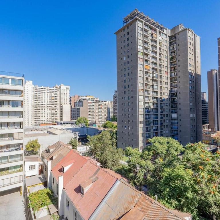 Studio in Santiago with Parking - Apartamento de 1 Dormitorio con balcón y vistas a la ciudad - 25