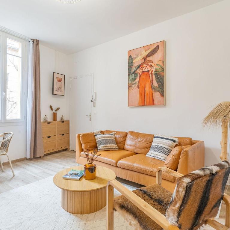 T3 proche cardeurs clim centre ville - Appartamento con 2 Camere da Letto - 4