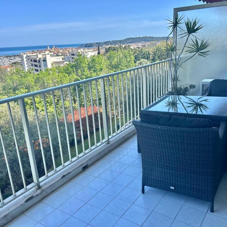 Superbe 2 pièces Antibes vue mer, piscine, parking - Appartamento con 1 Camera da Letto - 35
