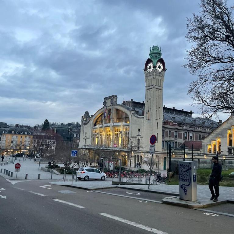 L'Oasis Rouennaise - Wifi 1Gbit - Gare 2min - Cathédrale 5min - Studio - 26