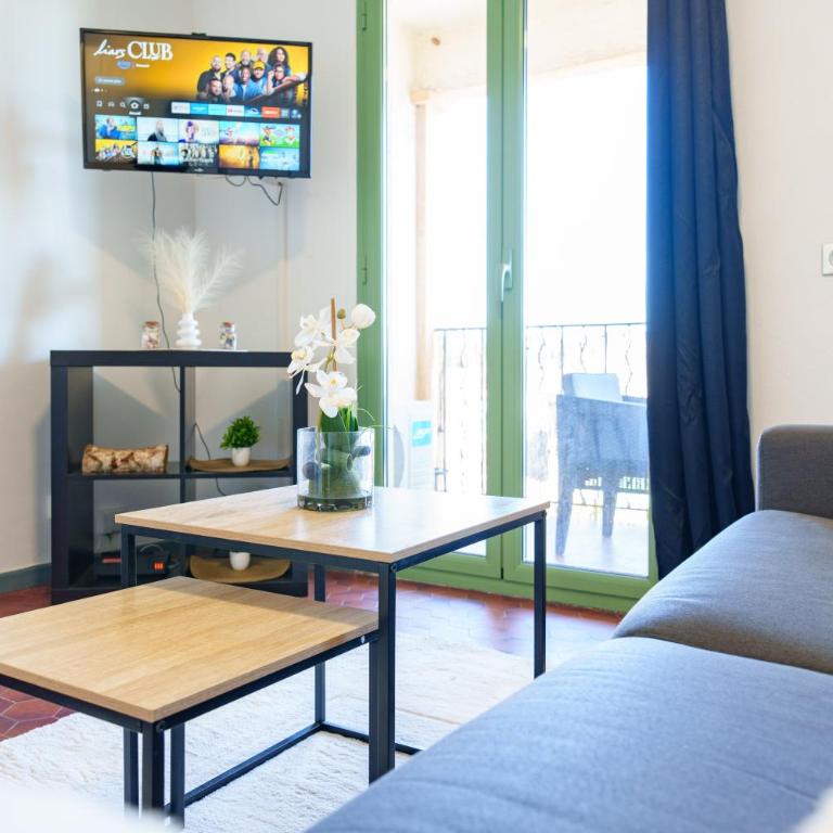 Le Cali - Terrasse, Parking, Piscine, Clim - Estudio con vistas a la piscina - 20