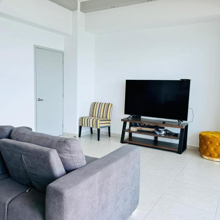 a pie de playa con vista al mar by G P S rentas - One-Bedroom Apartment - 3