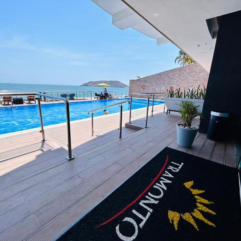a pie de playa con vista al mar by G P S rentas - One-Bedroom Apartment - 18