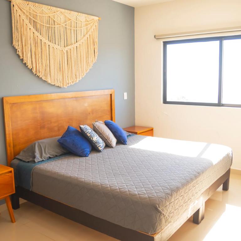 Cómodo con piscina y cerca de la playa by G P S rentas - Two-Bedroom Apartment - 38