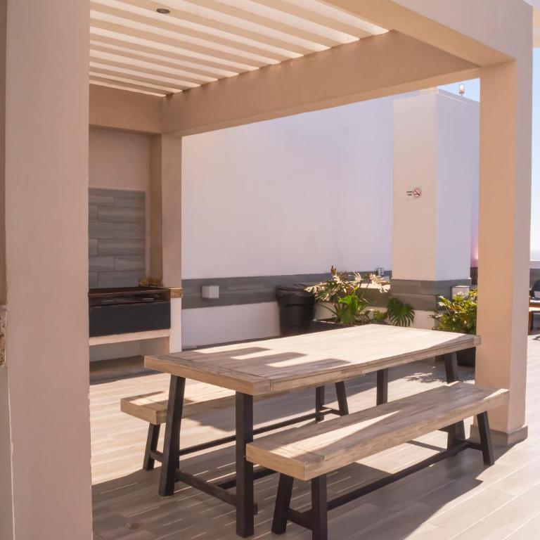 Cómodo con piscina y cerca de la playa by G P S rentas - Two-Bedroom Apartment - 24