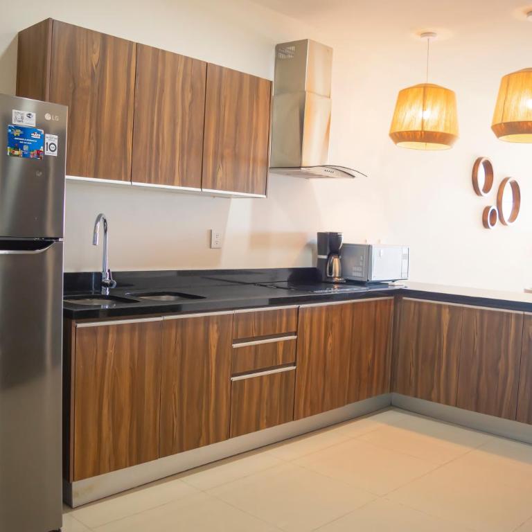 Cómodo con piscina y cerca de la playa by G P S rentas - Two-Bedroom Apartment - 34