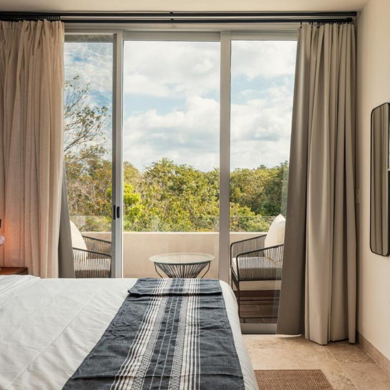 NHOA 312A Lux 2BR Condo Top Jungle View Aldea Zama - Apartamento de 1 dormitorio - 1